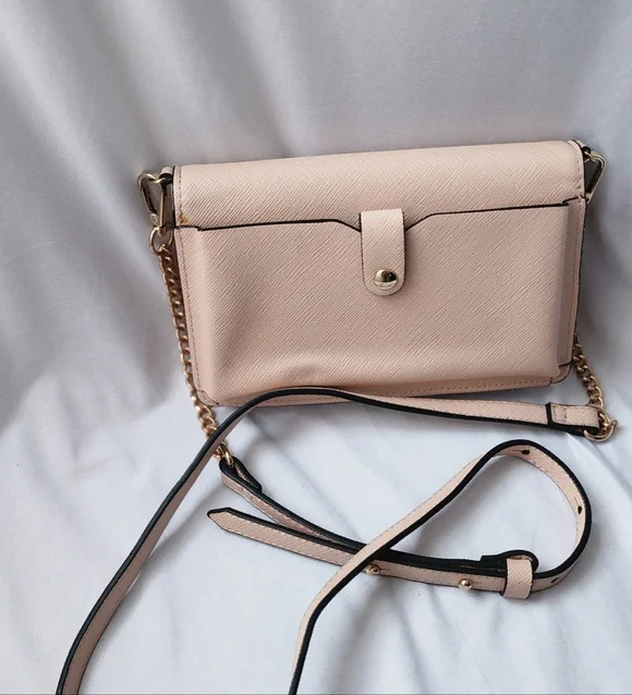 Aldo Elegant Blush Pink Crossbody Bag - Picture 3 of 4